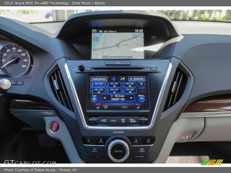 Silver Moon / Ebony 2015 Acura MDX SH-AWD Technology