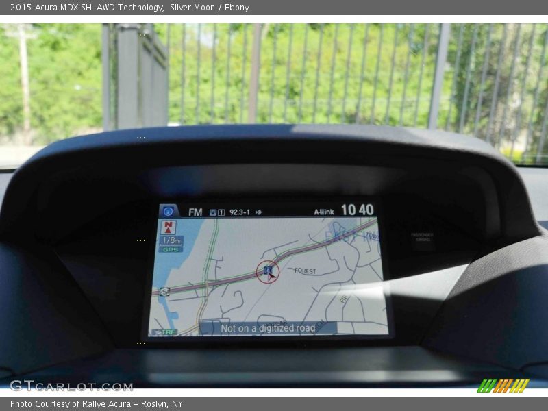 Silver Moon / Ebony 2015 Acura MDX SH-AWD Technology
