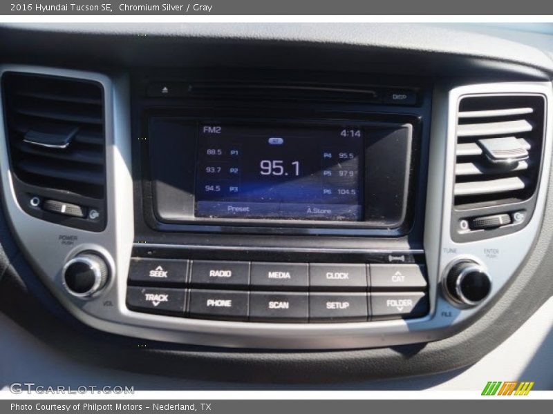Chromium Silver / Gray 2016 Hyundai Tucson SE