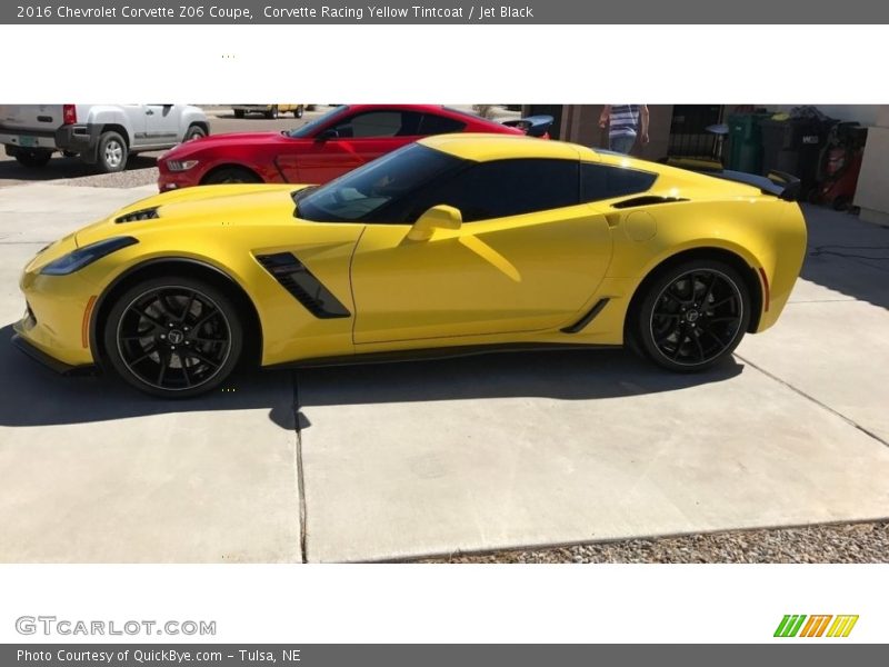  2016 Corvette Z06 Coupe Corvette Racing Yellow Tintcoat