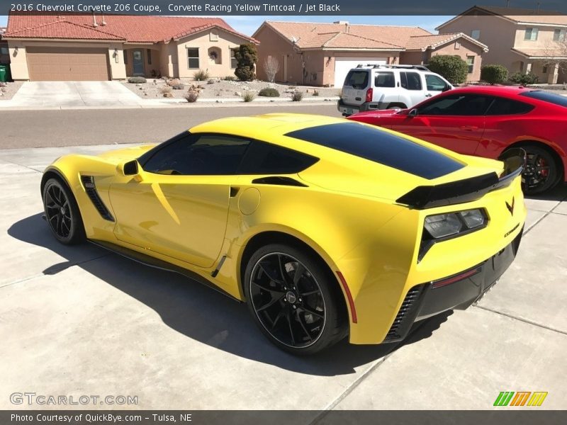  2016 Corvette Z06 Coupe Corvette Racing Yellow Tintcoat