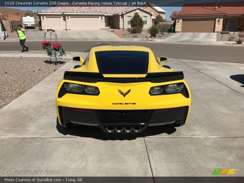 Corvette Racing Yellow Tintcoat / Jet Black 2016 Chevrolet Corvette Z06 Coupe