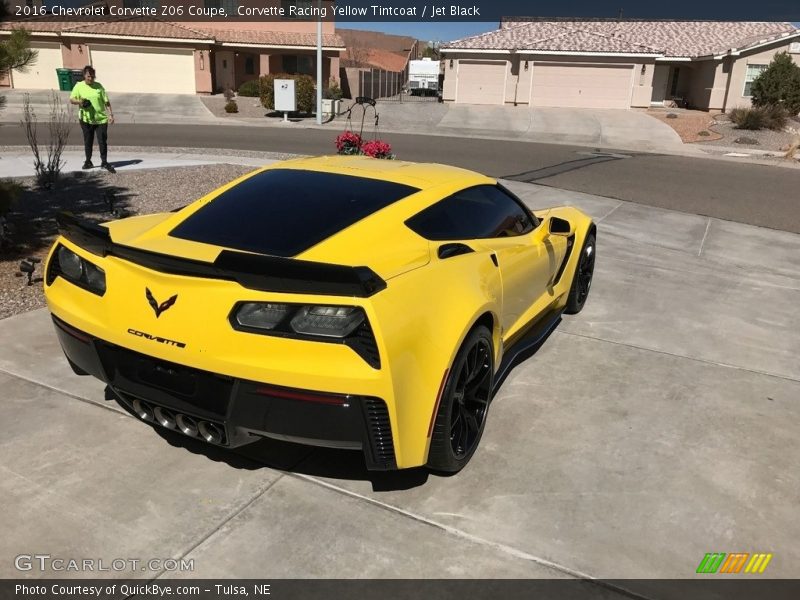 Corvette Racing Yellow Tintcoat / Jet Black 2016 Chevrolet Corvette Z06 Coupe