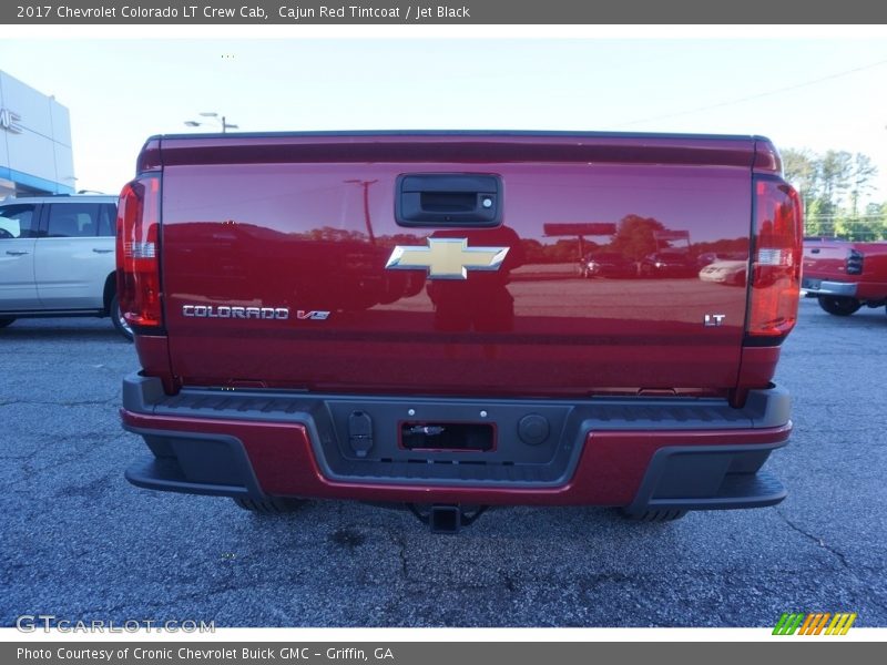 Cajun Red Tintcoat / Jet Black 2017 Chevrolet Colorado LT Crew Cab