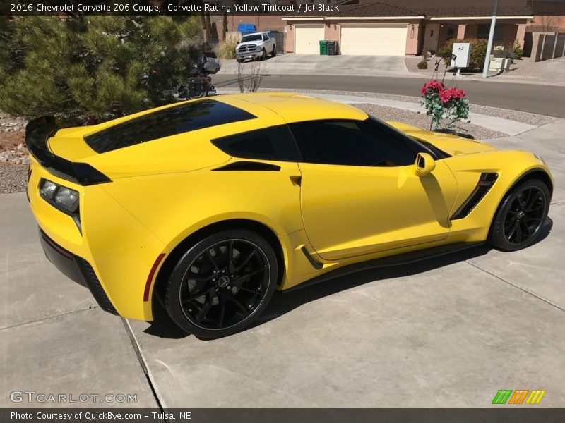 2016 Corvette Z06 Coupe Corvette Racing Yellow Tintcoat
