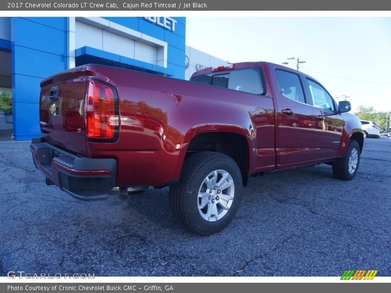 Cajun Red Tintcoat / Jet Black 2017 Chevrolet Colorado LT Crew Cab
