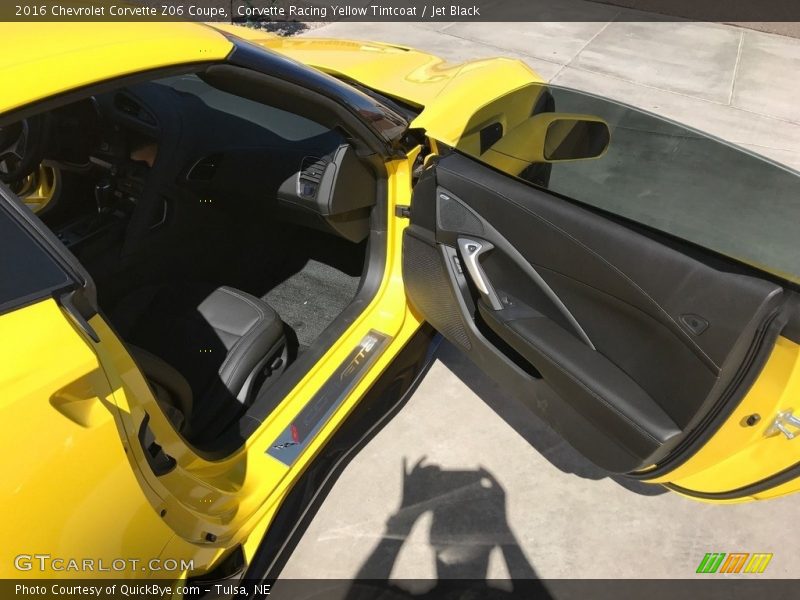 Corvette Racing Yellow Tintcoat / Jet Black 2016 Chevrolet Corvette Z06 Coupe