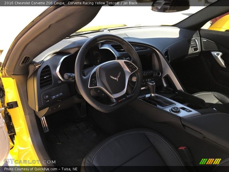 Corvette Racing Yellow Tintcoat / Jet Black 2016 Chevrolet Corvette Z06 Coupe