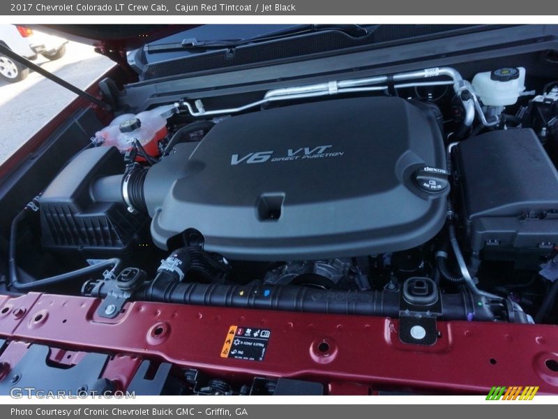 Cajun Red Tintcoat / Jet Black 2017 Chevrolet Colorado LT Crew Cab
