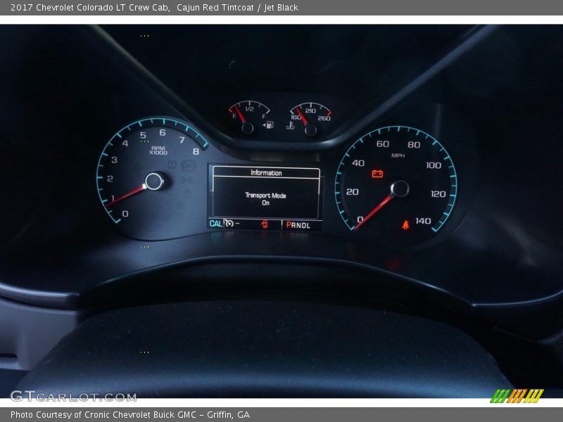 Cajun Red Tintcoat / Jet Black 2017 Chevrolet Colorado LT Crew Cab