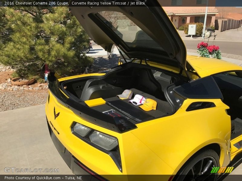 Corvette Racing Yellow Tintcoat / Jet Black 2016 Chevrolet Corvette Z06 Coupe