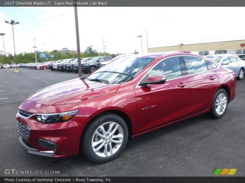 Cajun Red Tintcoat / Jet Black 2017 Chevrolet Malibu LT