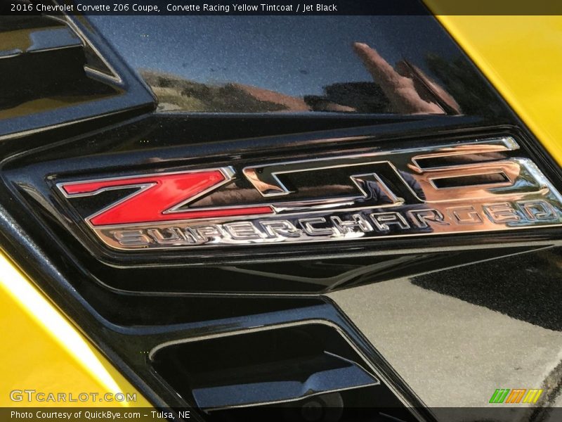 Corvette Racing Yellow Tintcoat / Jet Black 2016 Chevrolet Corvette Z06 Coupe
