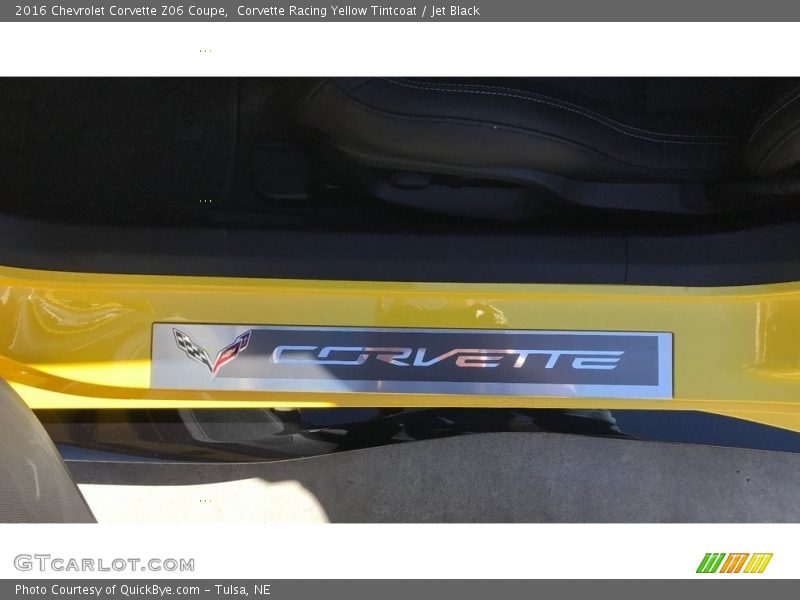 Corvette Racing Yellow Tintcoat / Jet Black 2016 Chevrolet Corvette Z06 Coupe