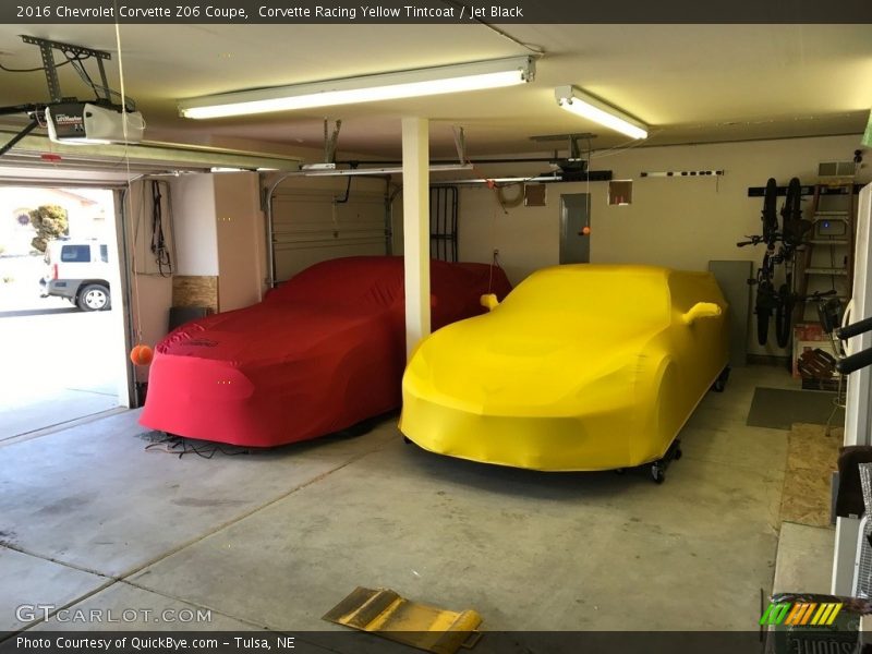 Corvette Racing Yellow Tintcoat / Jet Black 2016 Chevrolet Corvette Z06 Coupe