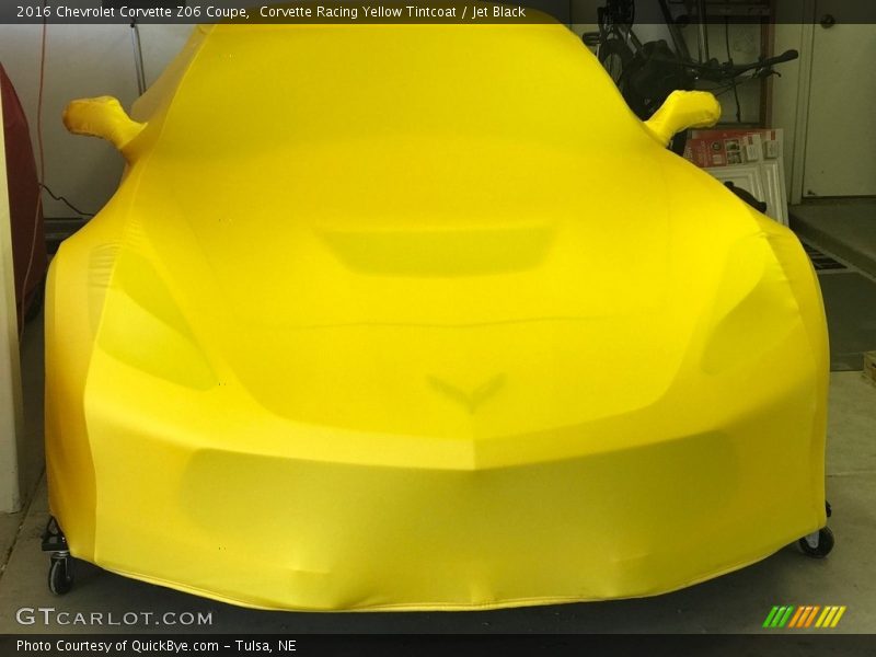 Corvette Racing Yellow Tintcoat / Jet Black 2016 Chevrolet Corvette Z06 Coupe