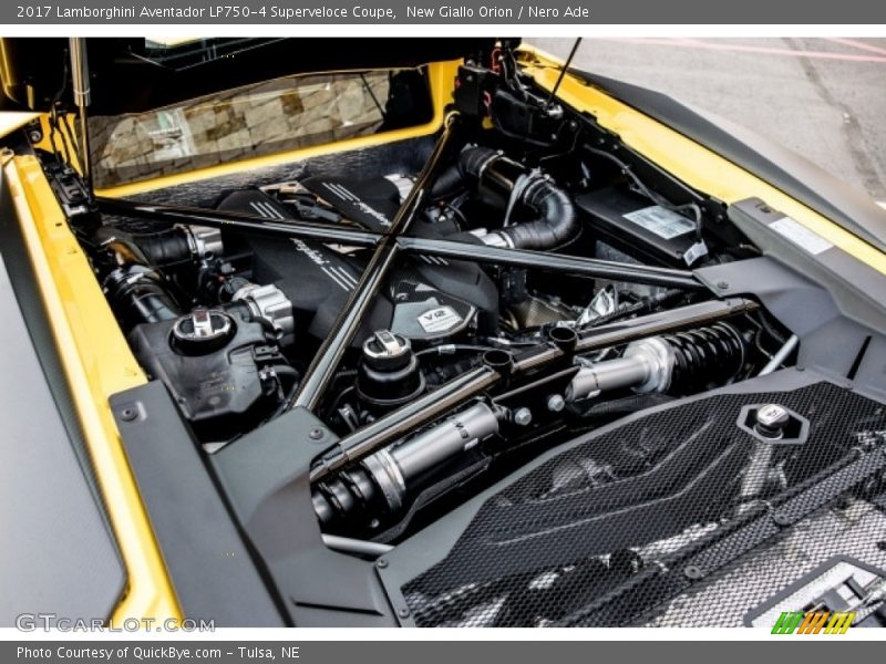 2017 Aventador LP750-4 Superveloce Coupe Engine - 6.5 Liter DOHC 48-Valve VVT V12