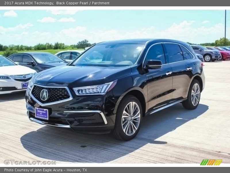 Black Copper Pearl / Parchment 2017 Acura MDX Technology
