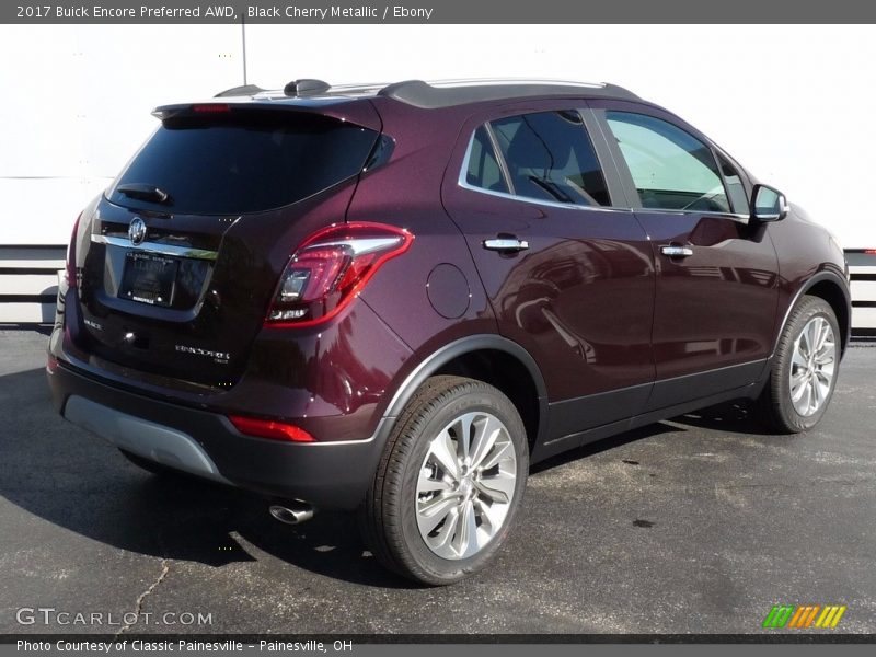  2017 Encore Preferred AWD Black Cherry Metallic