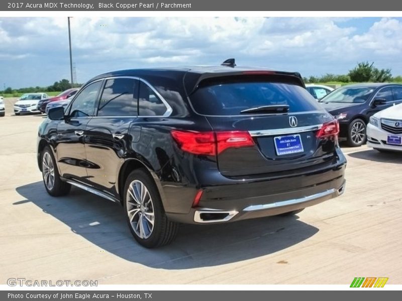 Black Copper Pearl / Parchment 2017 Acura MDX Technology