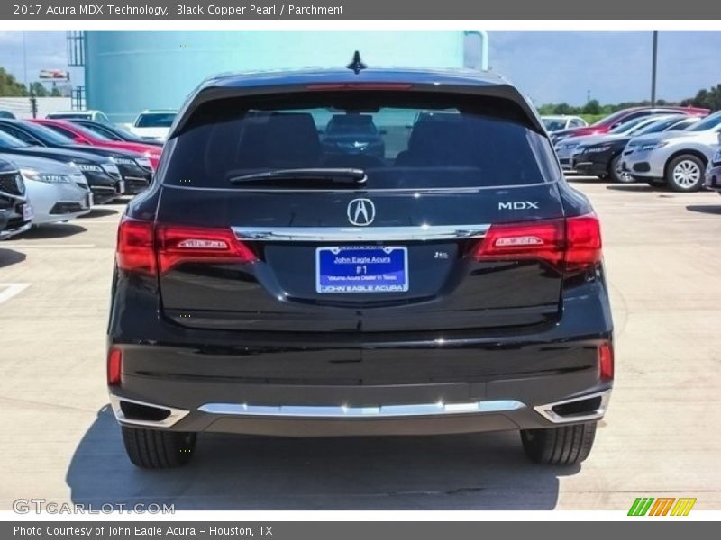 Black Copper Pearl / Parchment 2017 Acura MDX Technology