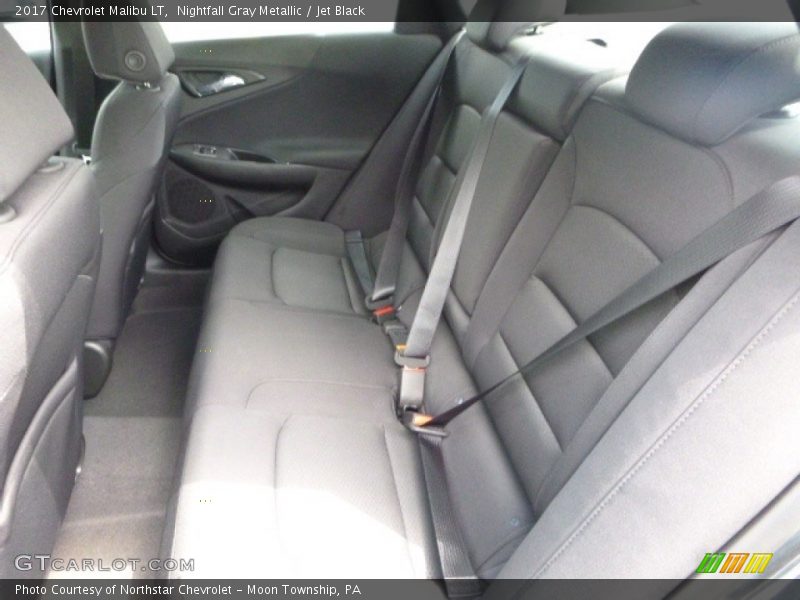 Nightfall Gray Metallic / Jet Black 2017 Chevrolet Malibu LT