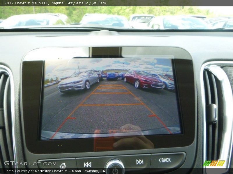Nightfall Gray Metallic / Jet Black 2017 Chevrolet Malibu LT