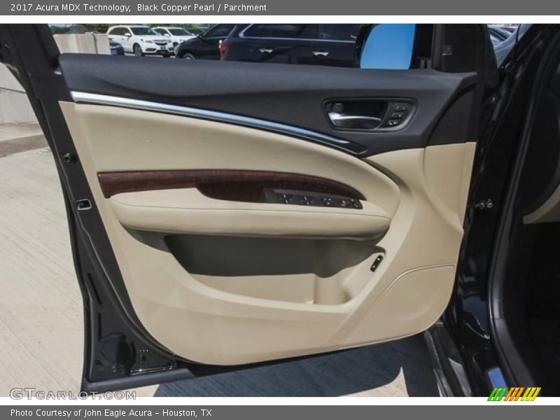 Black Copper Pearl / Parchment 2017 Acura MDX Technology