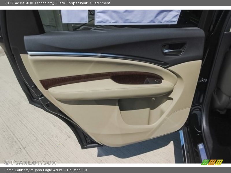 Black Copper Pearl / Parchment 2017 Acura MDX Technology
