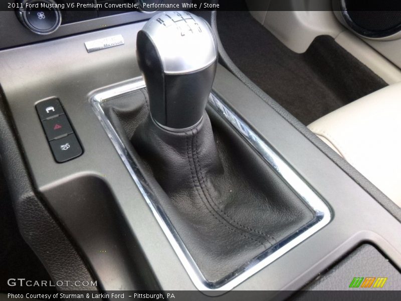 Performance White / Stone 2011 Ford Mustang V6 Premium Convertible