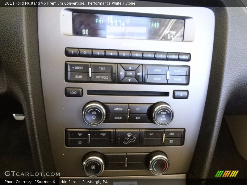 Performance White / Stone 2011 Ford Mustang V6 Premium Convertible