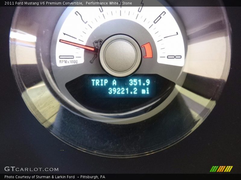 Performance White / Stone 2011 Ford Mustang V6 Premium Convertible