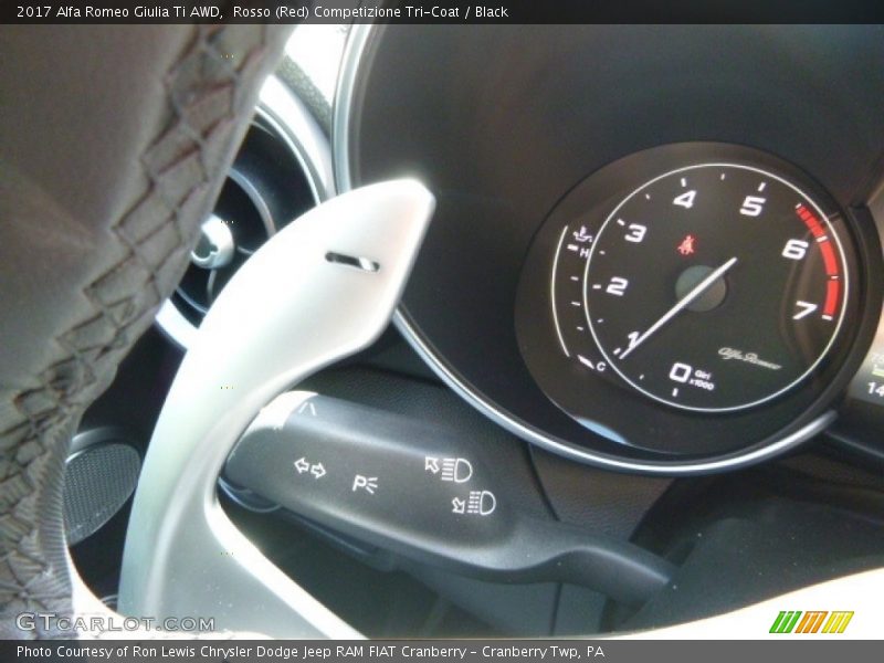  2017 Giulia Ti AWD 8 Speed Automatic Shifter