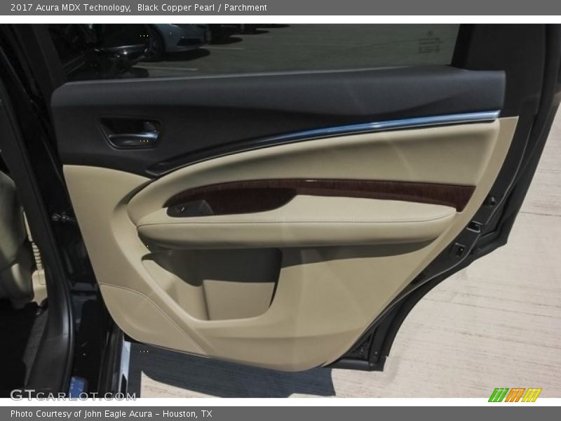 Black Copper Pearl / Parchment 2017 Acura MDX Technology