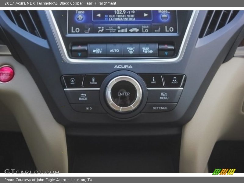 Black Copper Pearl / Parchment 2017 Acura MDX Technology