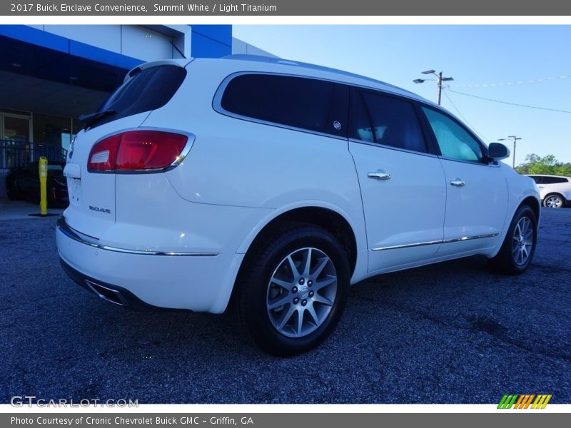 Summit White / Light Titanium 2017 Buick Enclave Convenience