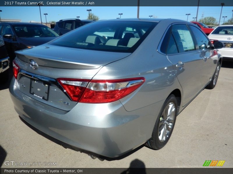 Celestial Silver Metallic / Ash 2017 Toyota Camry SE