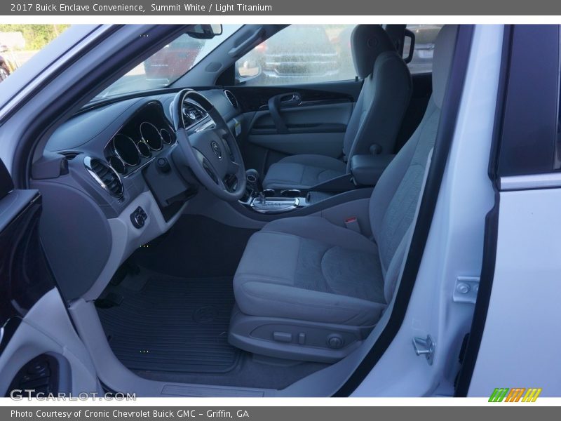  2017 Enclave Convenience Light Titanium Interior