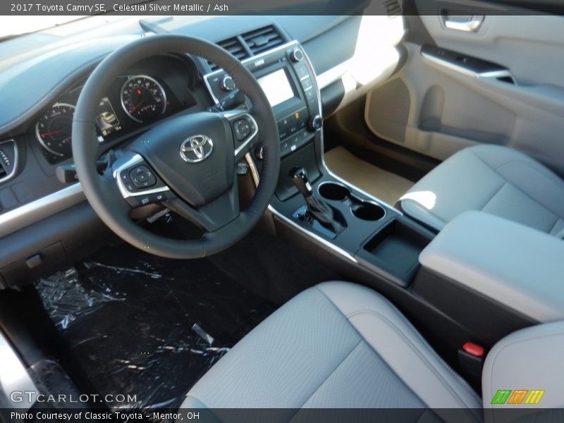 Celestial Silver Metallic / Ash 2017 Toyota Camry SE