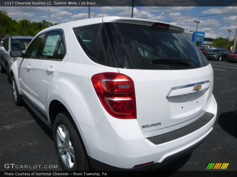 Summit White / Jet Black 2017 Chevrolet Equinox LS