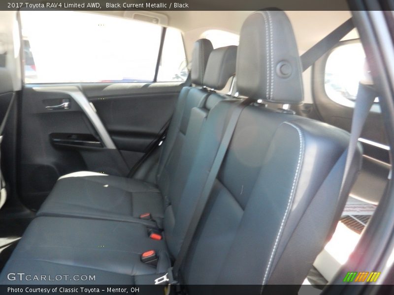 Black Current Metallic / Black 2017 Toyota RAV4 Limited AWD