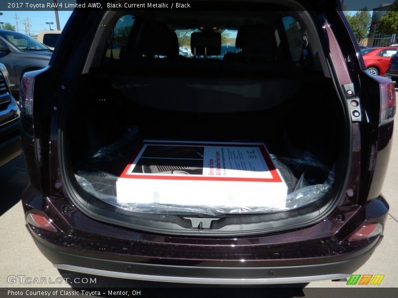 Black Current Metallic / Black 2017 Toyota RAV4 Limited AWD
