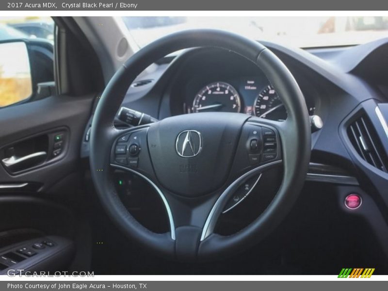 Crystal Black Pearl / Ebony 2017 Acura MDX