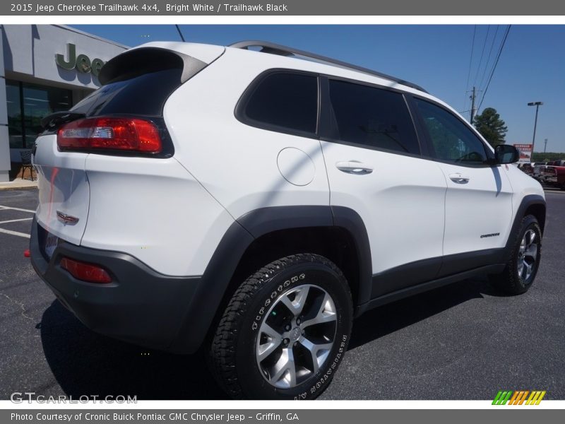 Bright White / Trailhawk Black 2015 Jeep Cherokee Trailhawk 4x4