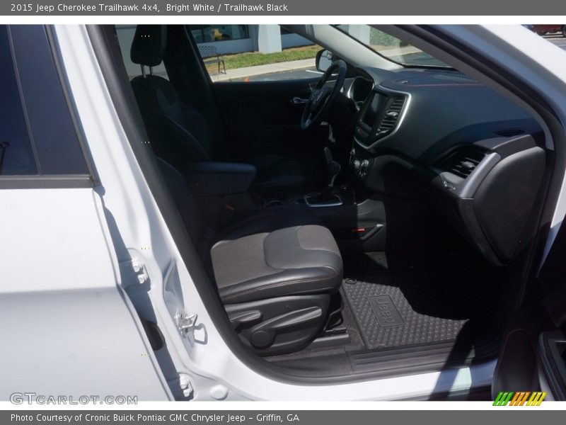 Bright White / Trailhawk Black 2015 Jeep Cherokee Trailhawk 4x4