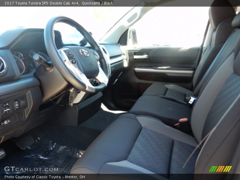 Quicksand / Black 2017 Toyota Tundra SR5 Double Cab 4x4