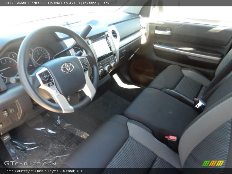 Quicksand / Black 2017 Toyota Tundra SR5 Double Cab 4x4