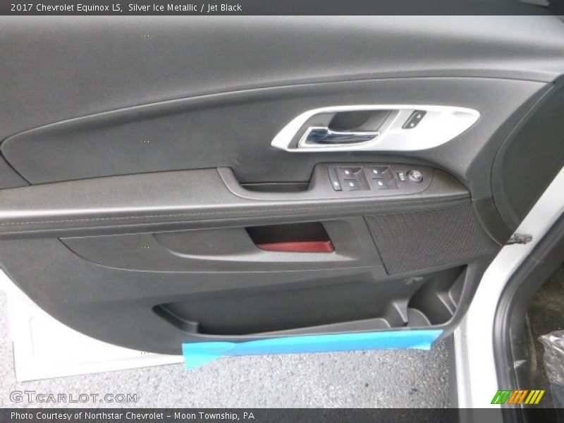 Silver Ice Metallic / Jet Black 2017 Chevrolet Equinox LS