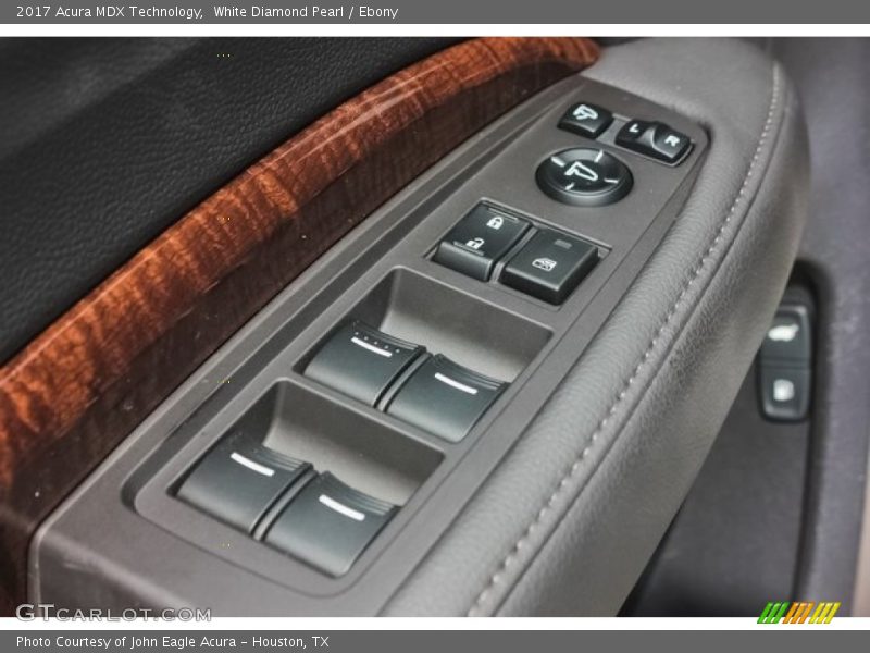White Diamond Pearl / Ebony 2017 Acura MDX Technology