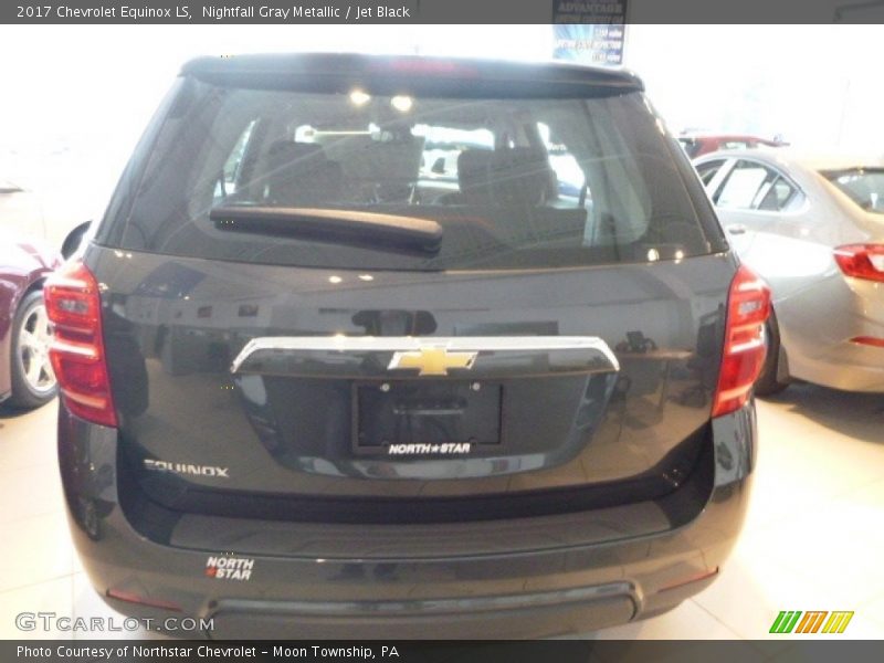Nightfall Gray Metallic / Jet Black 2017 Chevrolet Equinox LS